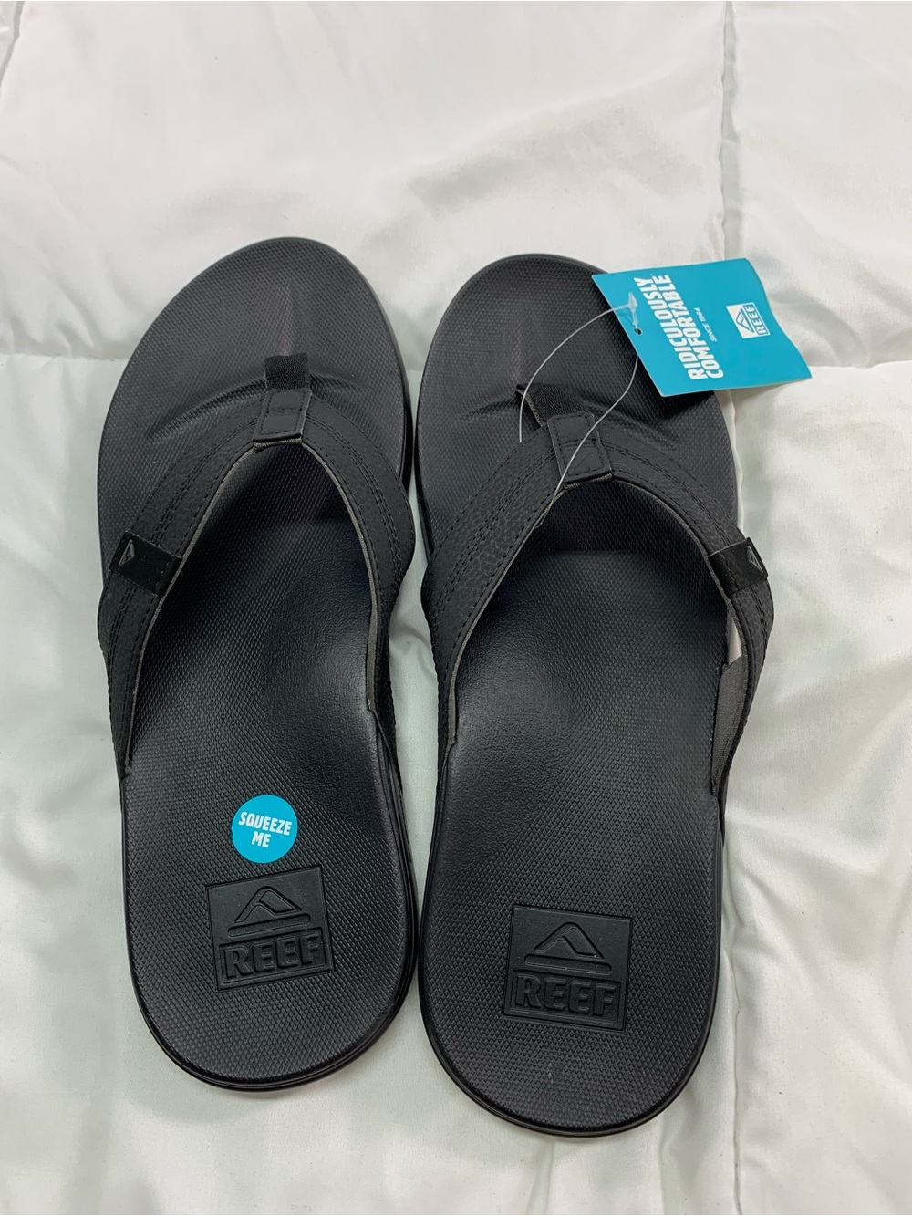 New Reef sandals size 12